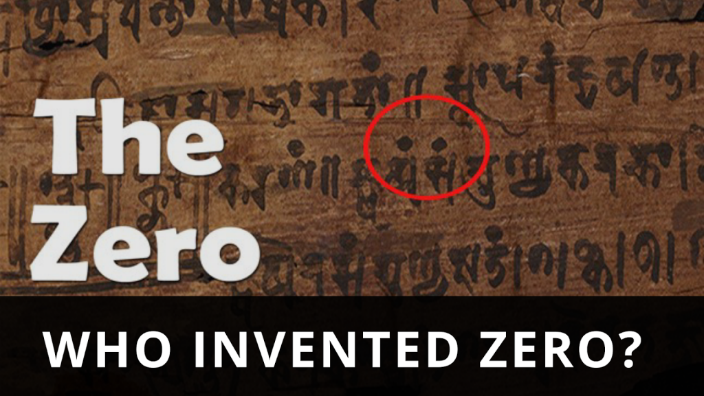Bakhshali manuscript and zero