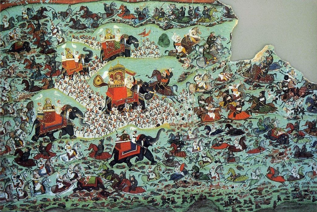 Chokha,_Battle_of_Haldighati,_painted_1822