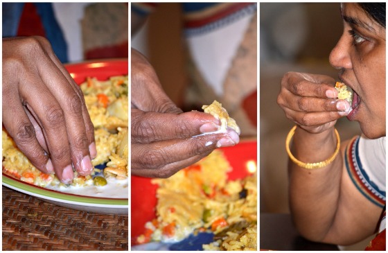 Vedic Science Behind eating with hands