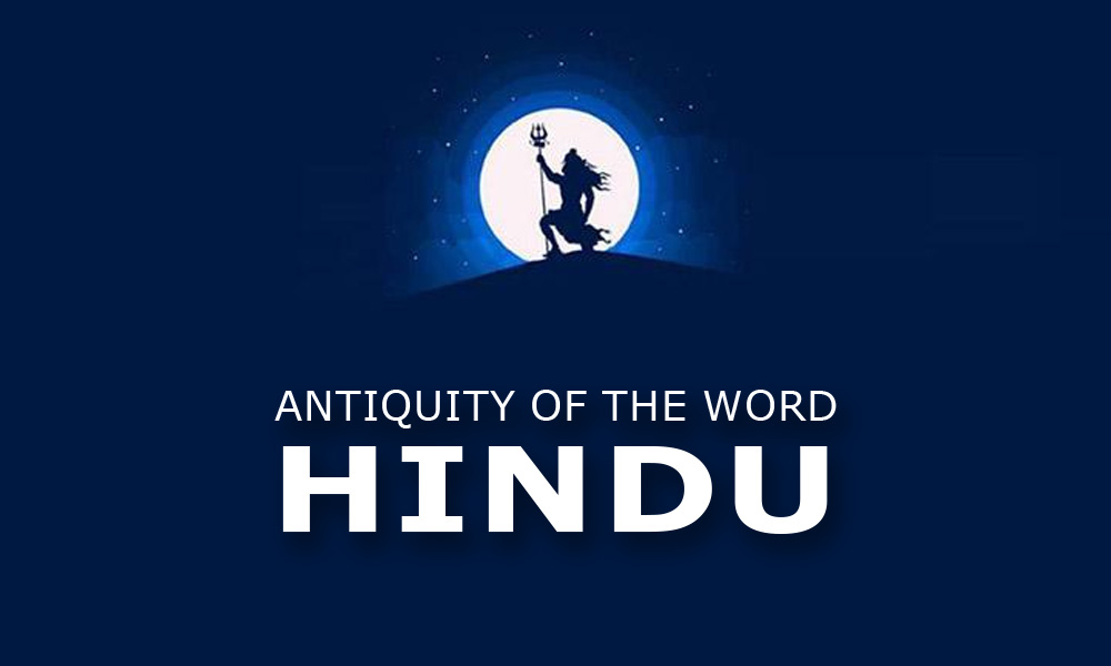 Antiquity of the word “Hindu”