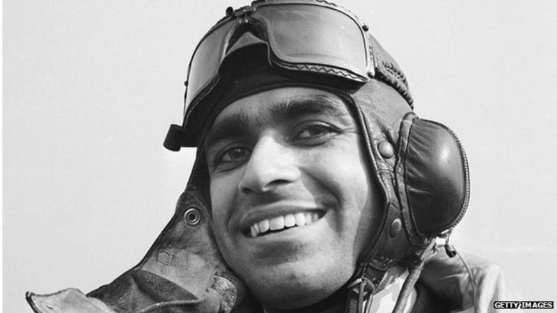 An Indian air force pilot from Punjab in England