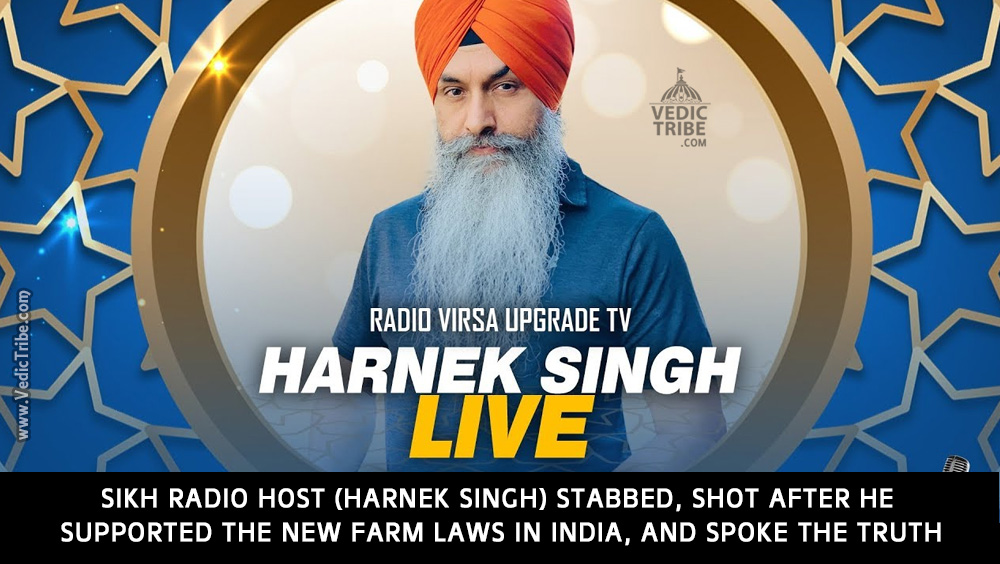 Sikh Radio Host (Harnek Singh) stabbed and shot after he supported the new farm laws in India, in critical condition in New Zealand