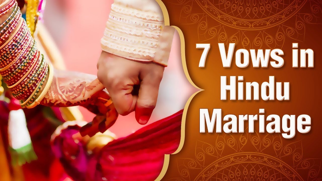 Seven Vows and Steps (pheras) of Hindu Wedding explained